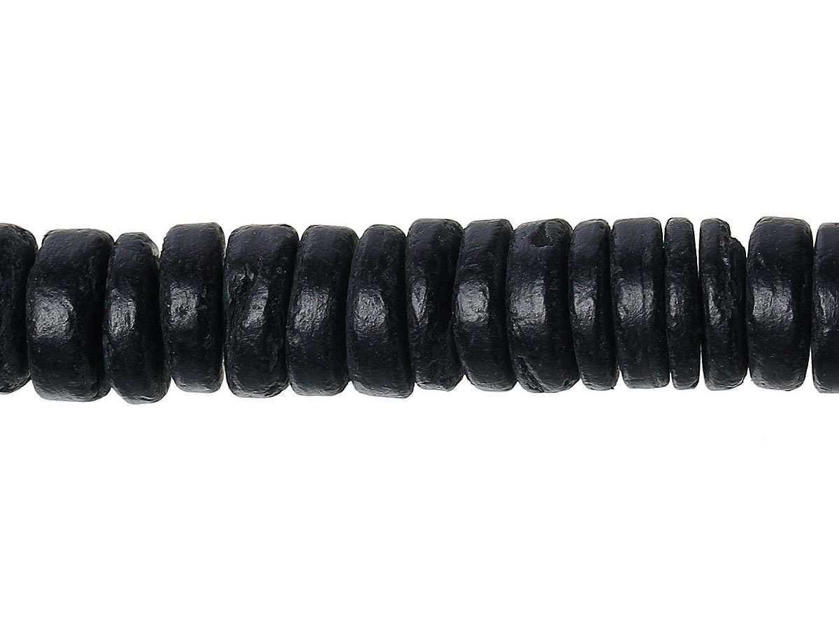 10mm coconut big heishi beads - Three colors available
