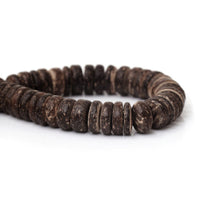10mm coconut big heishi beads - Three colors available