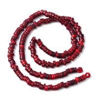 9mm coconut disc beads - 3 colors available
