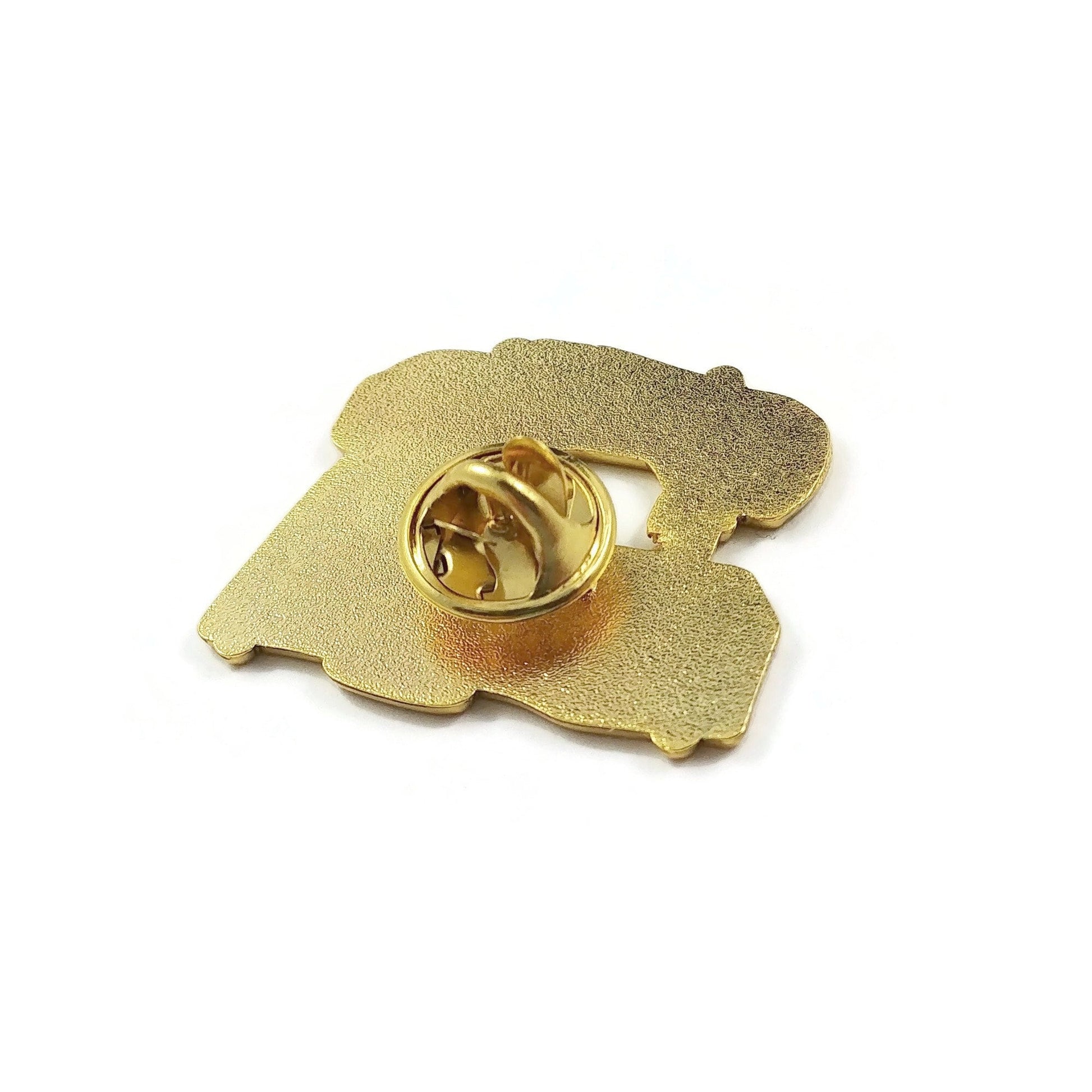 Sewing machine enamel pin, Sew lover brooch, Cute gift for her
