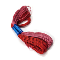Cotton embroidery thread skeins - Mixed colors - Floss assorted bulk packs