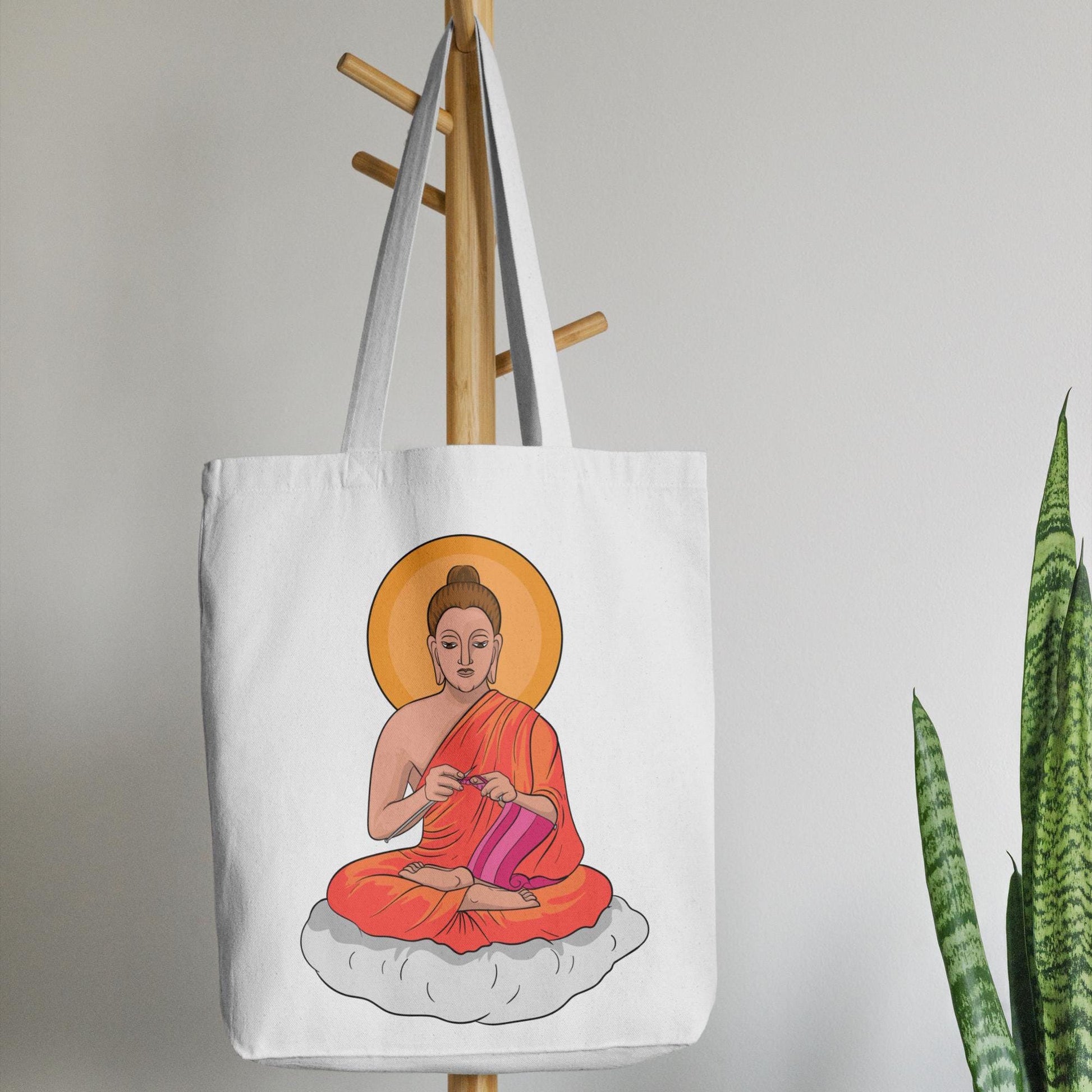 Knitting Buddha PNG, Funny zen meditation clipart, Instant digital download DIY