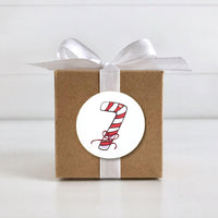 Fun Christmas Advent Calendar Stickers, DIY Holiday December Countdown Tags, Self-Adhesive Envelope Seals, Festive Number Labels