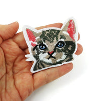 12pcs Cute assorted patch bundle, Cat lover iron on patch, Unicorn embroidered sew on patches
