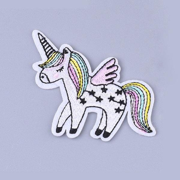 12pcs Kawai assorted patch bundle, Cat lover iron on patch, Unicorn embroidered sew on patches, Cactus appliques