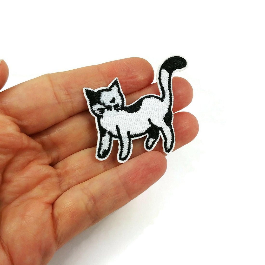 12pcs Cute assorted patch bundle, Cat lover iron on patch, Unicorn embroidered sew on patches