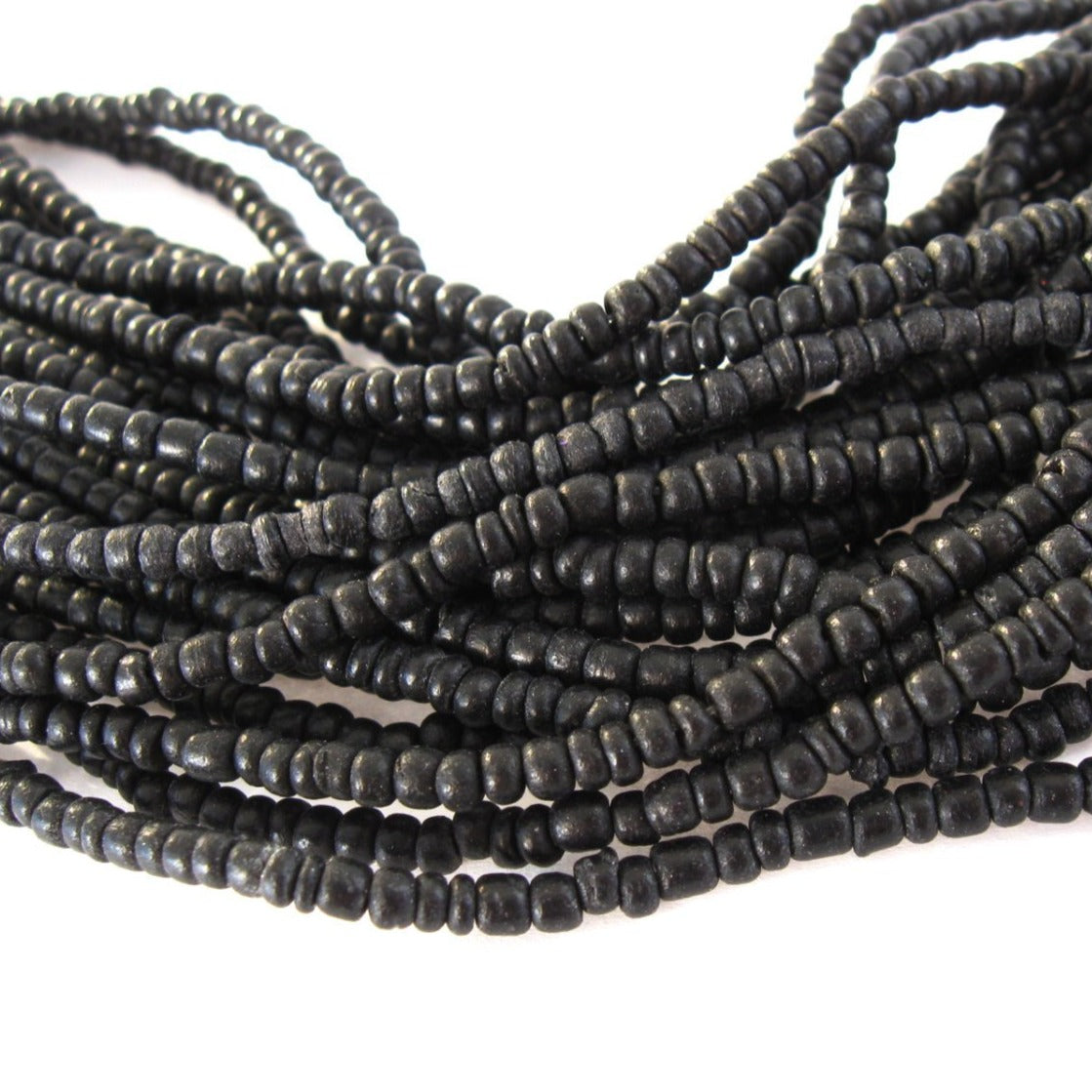 3mm tiny coconut beads - Five colors available