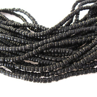 3mm tiny coconut beads - Five colors available