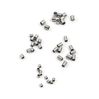 10 tubes à écraser en acier inoxydable - 4 tailles disponibles