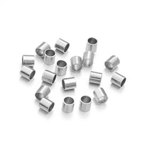 10 tubes à écraser en acier inoxydable - 4 tailles disponibles