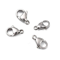 5 Surgical steel lobster clasps
