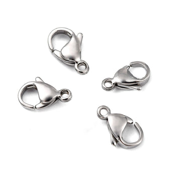 5 Surgical steel lobster clasps