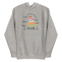Les perles sont un besoin de base, Sweatshirt à capuche drôle