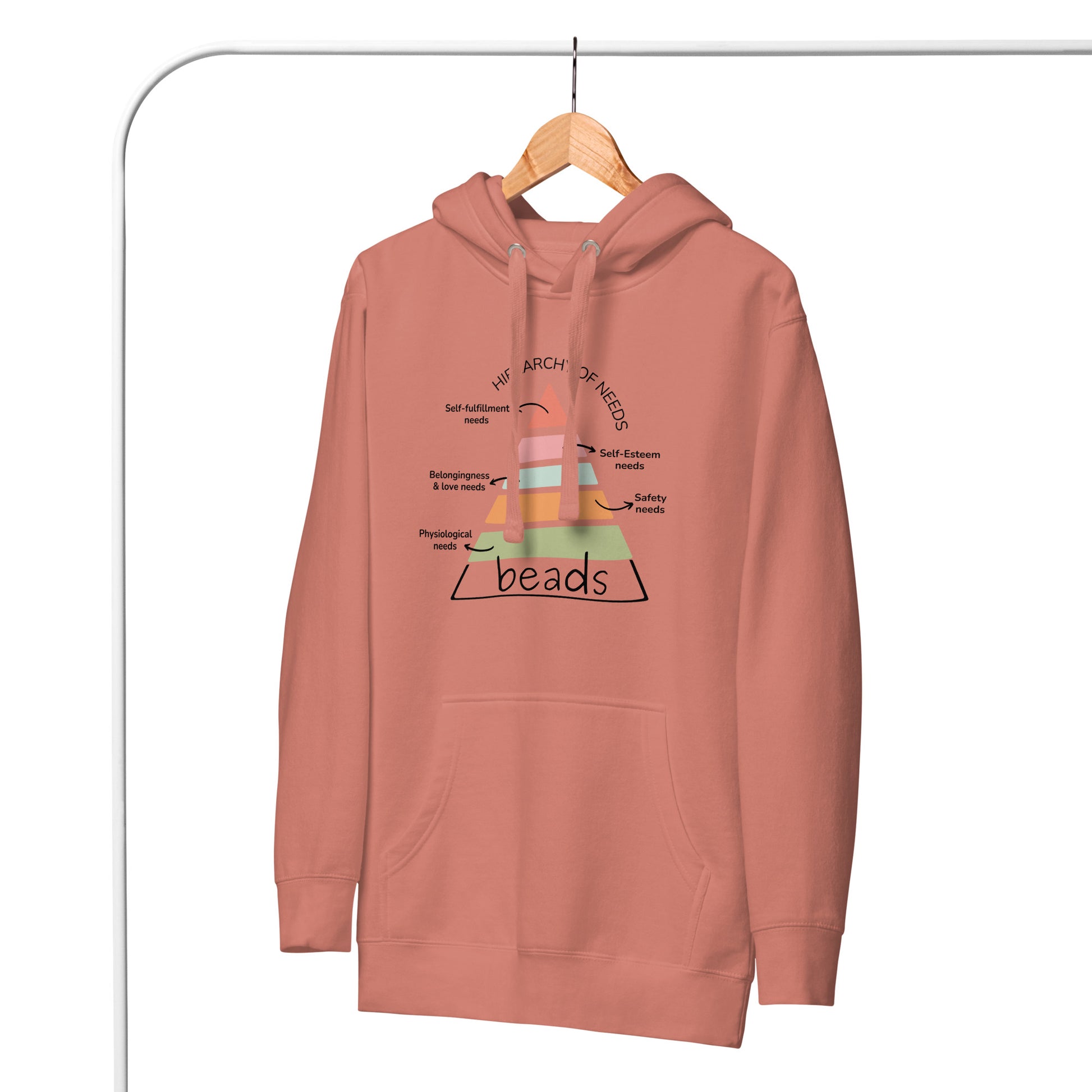 Les perles sont un besoin de base, Sweatshirt à capuche drôle