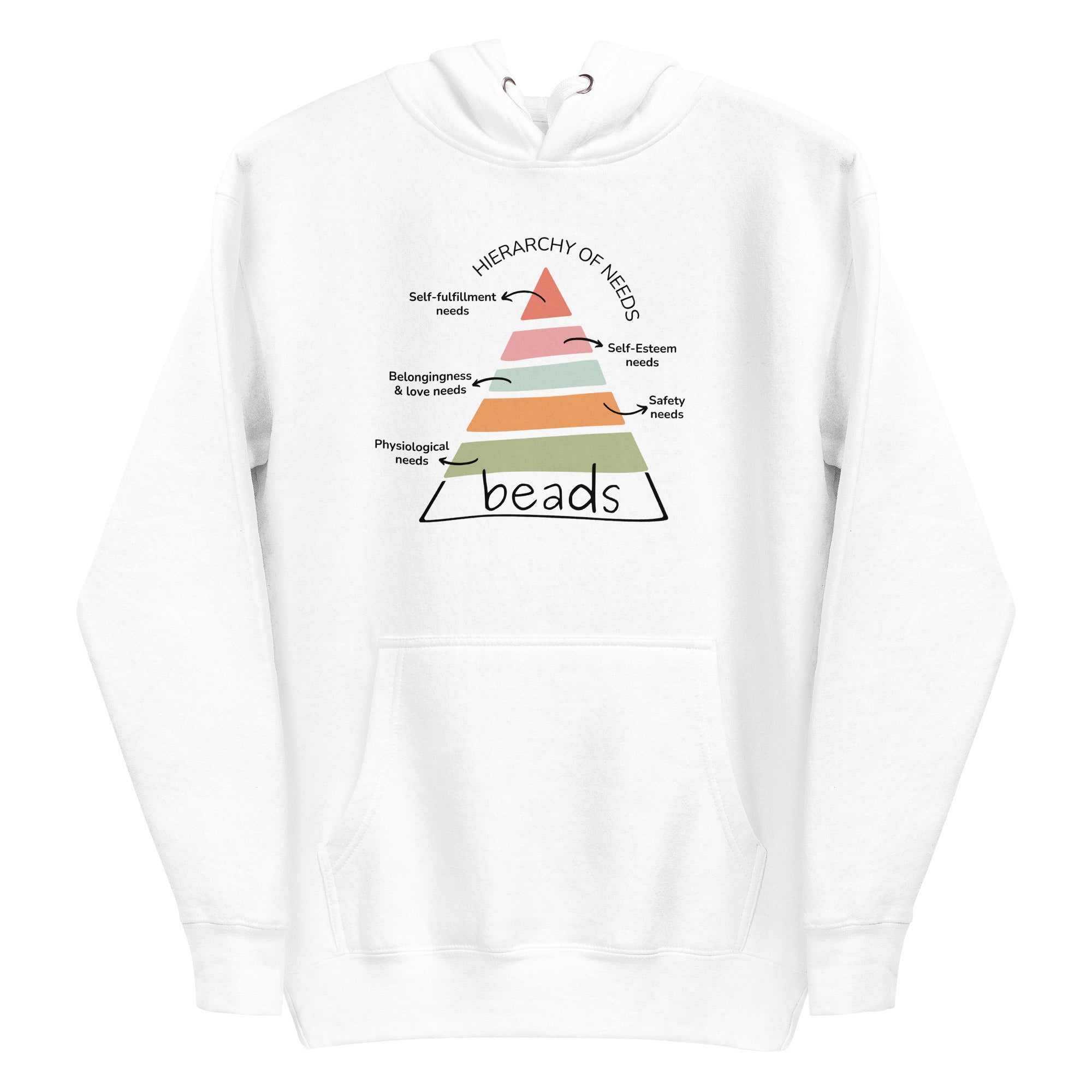 Les perles sont un besoin de base, Sweatshirt à capuche drôle
