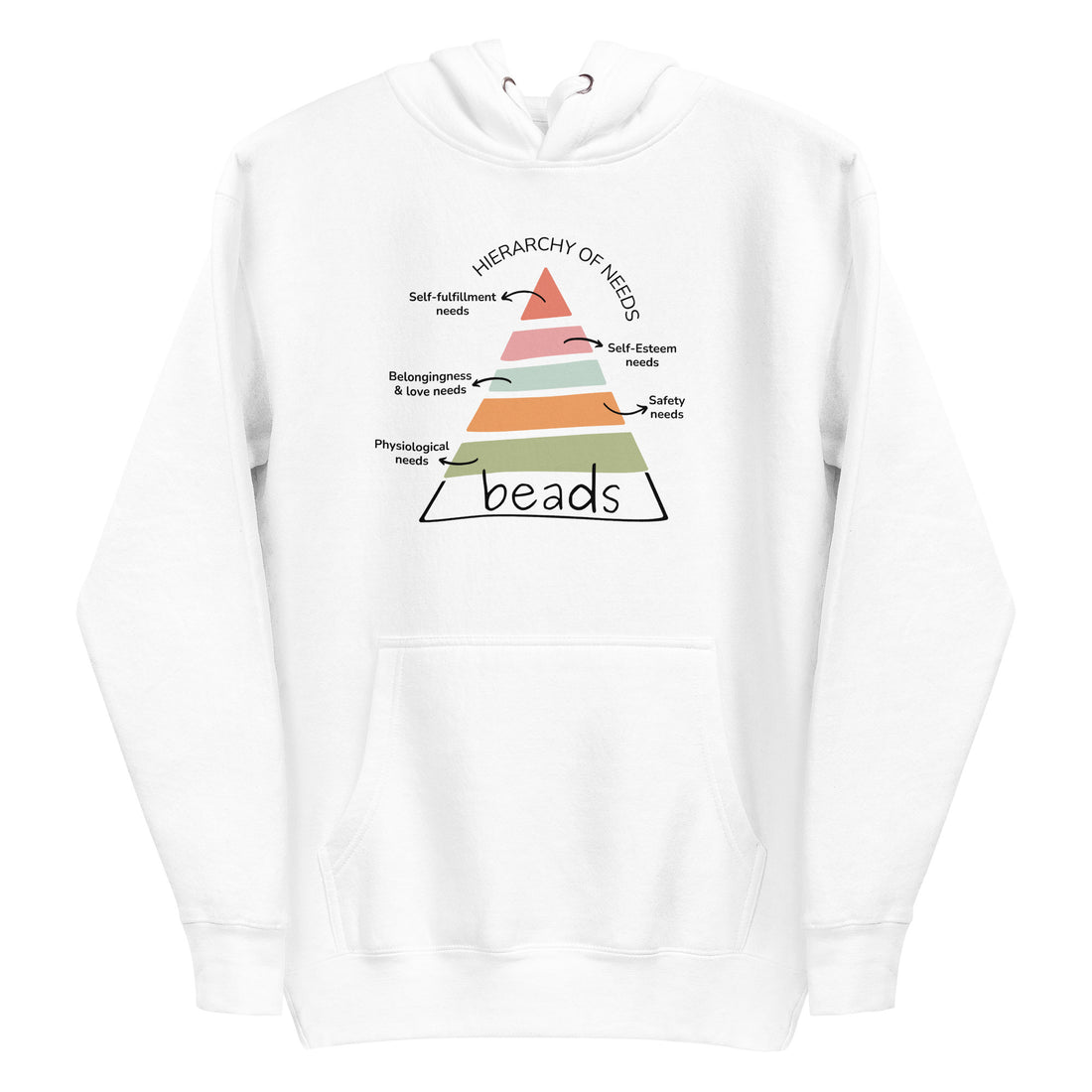 Beads: the ultimate need, Fun Unisex Hoodie