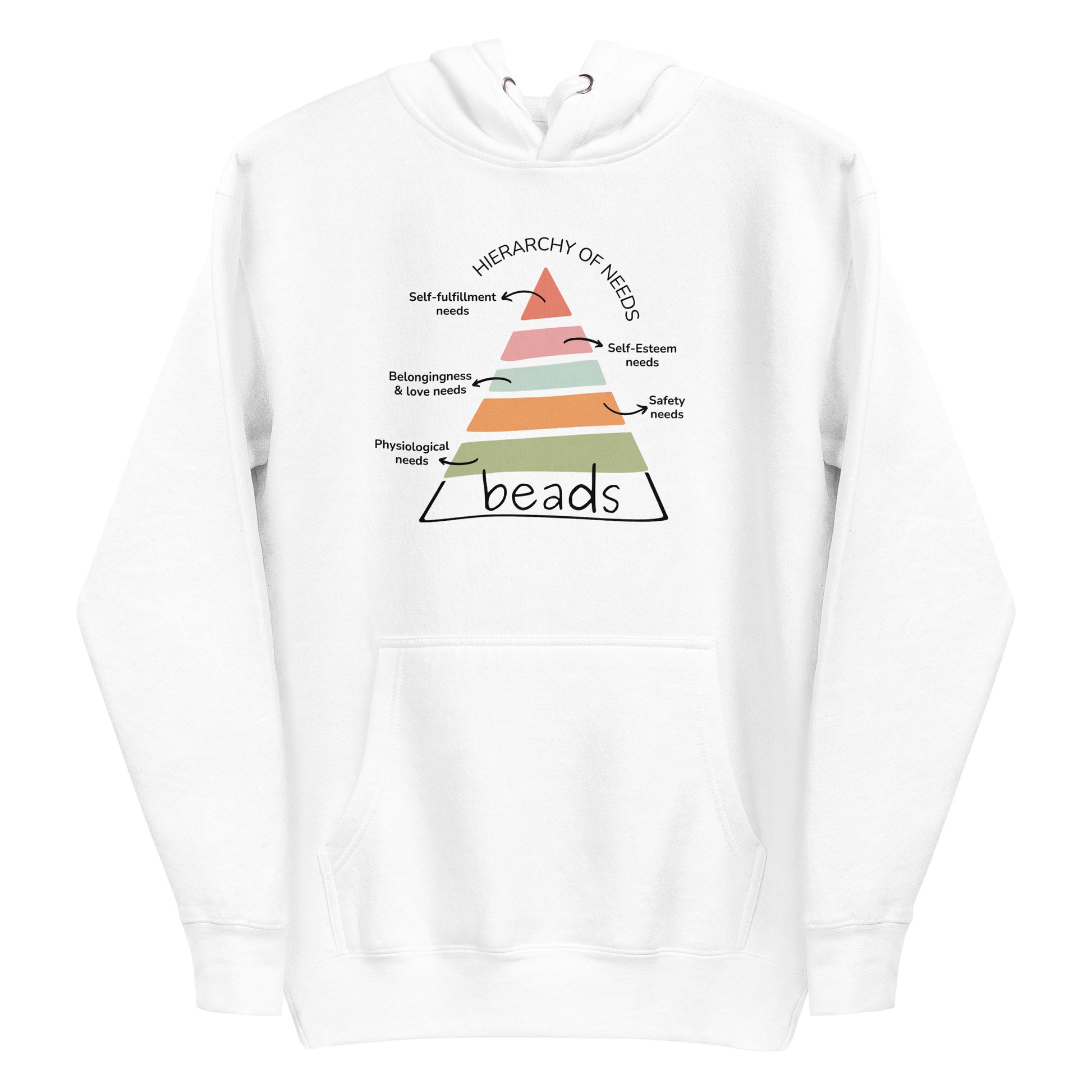 Les perles sont un besoin de base, Sweatshirt à capuche drôle