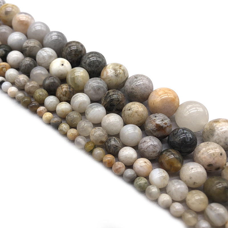 Pierres Naturelles Agate Rondes 6 ou 8mm