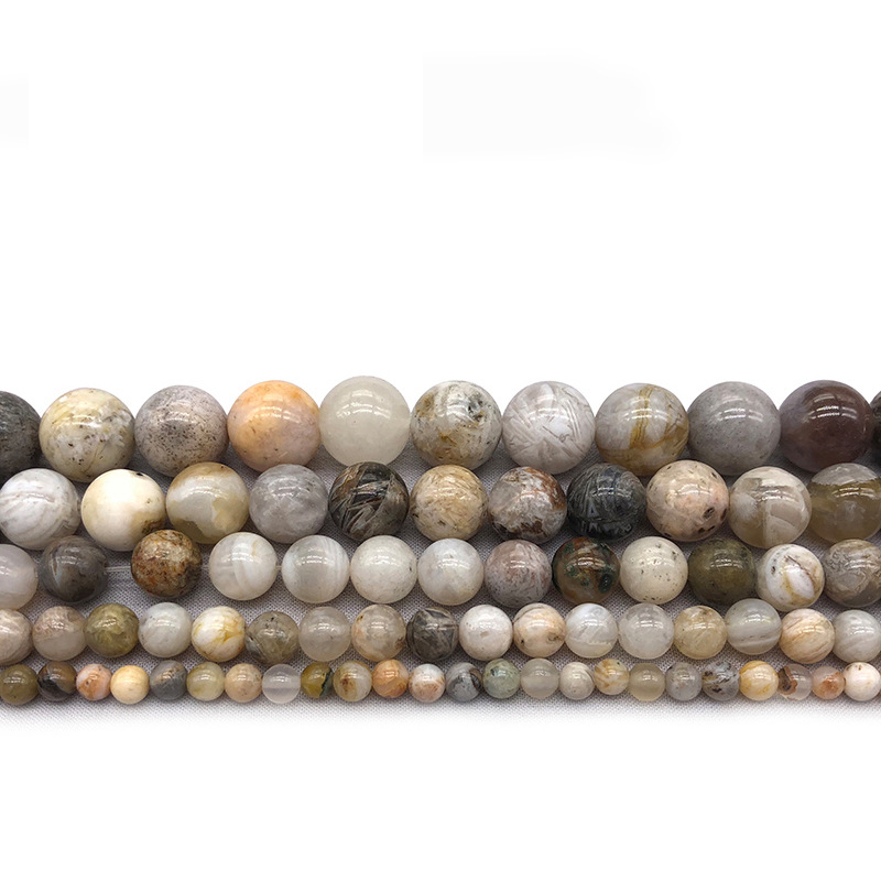 Pierres Naturelles Agate Rondes 6 ou 8mm