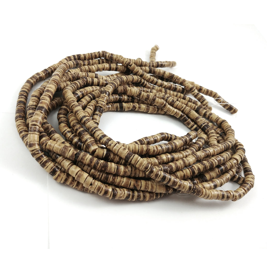 5mm Coconut Heishi Beads