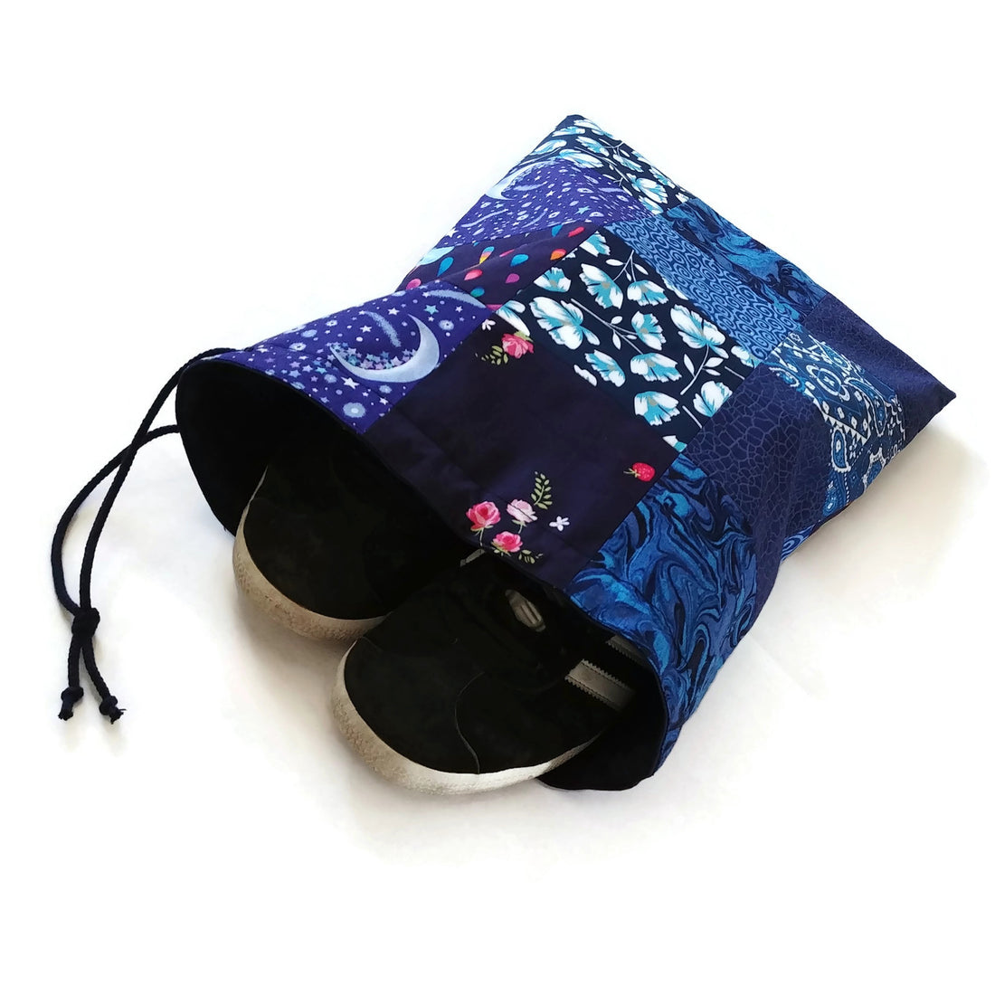 Patron de couture sac patchwork, Tutoriel PDF téléchargeable, Patron facile de sac de rangement