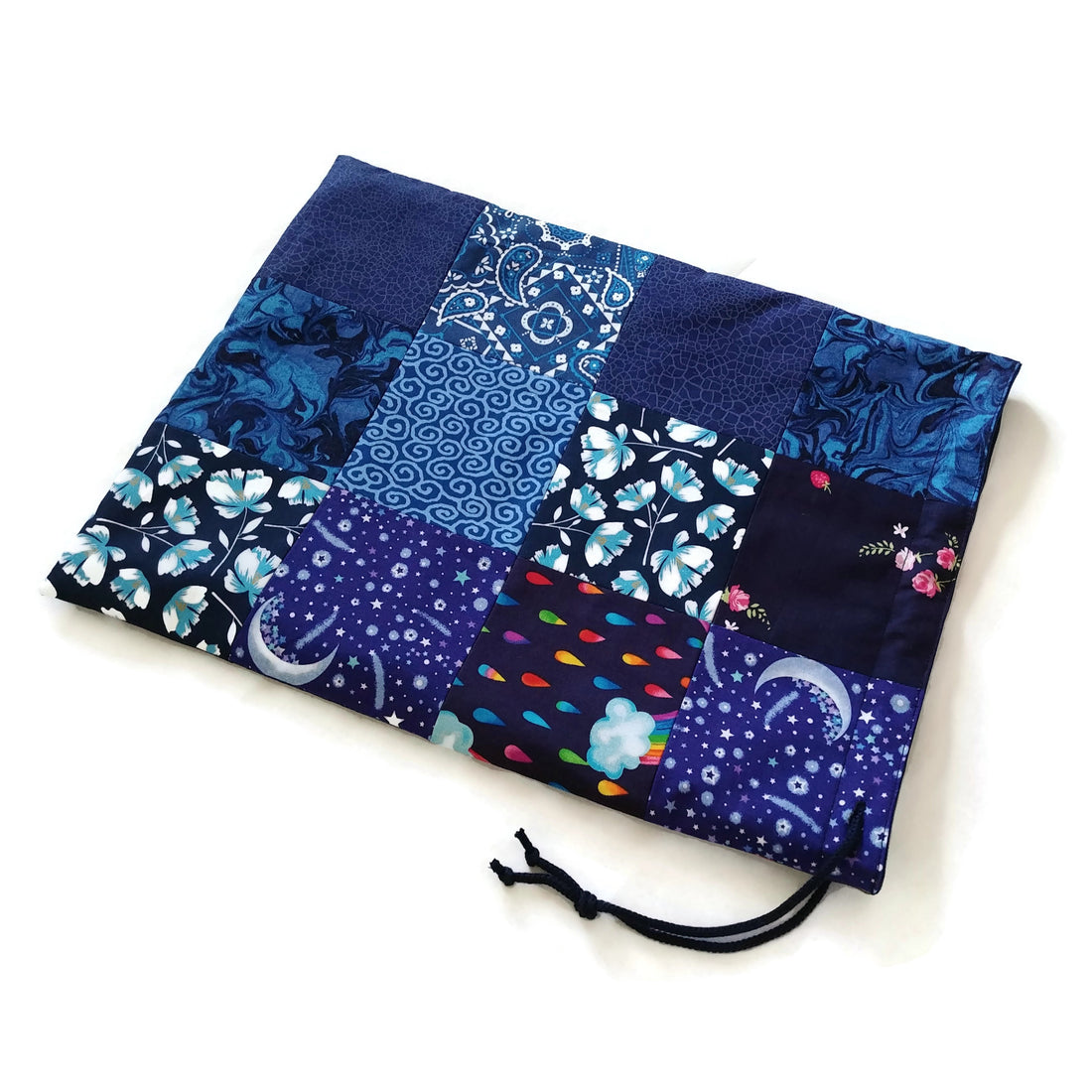 Patron de couture sac patchwork, Tutoriel PDF téléchargeable, Patron facile de sac de rangement