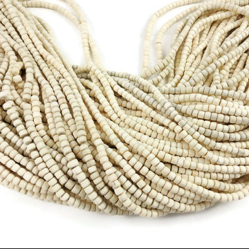 Unfinished wood beads 80 Natural wood beads 4-5mm beads