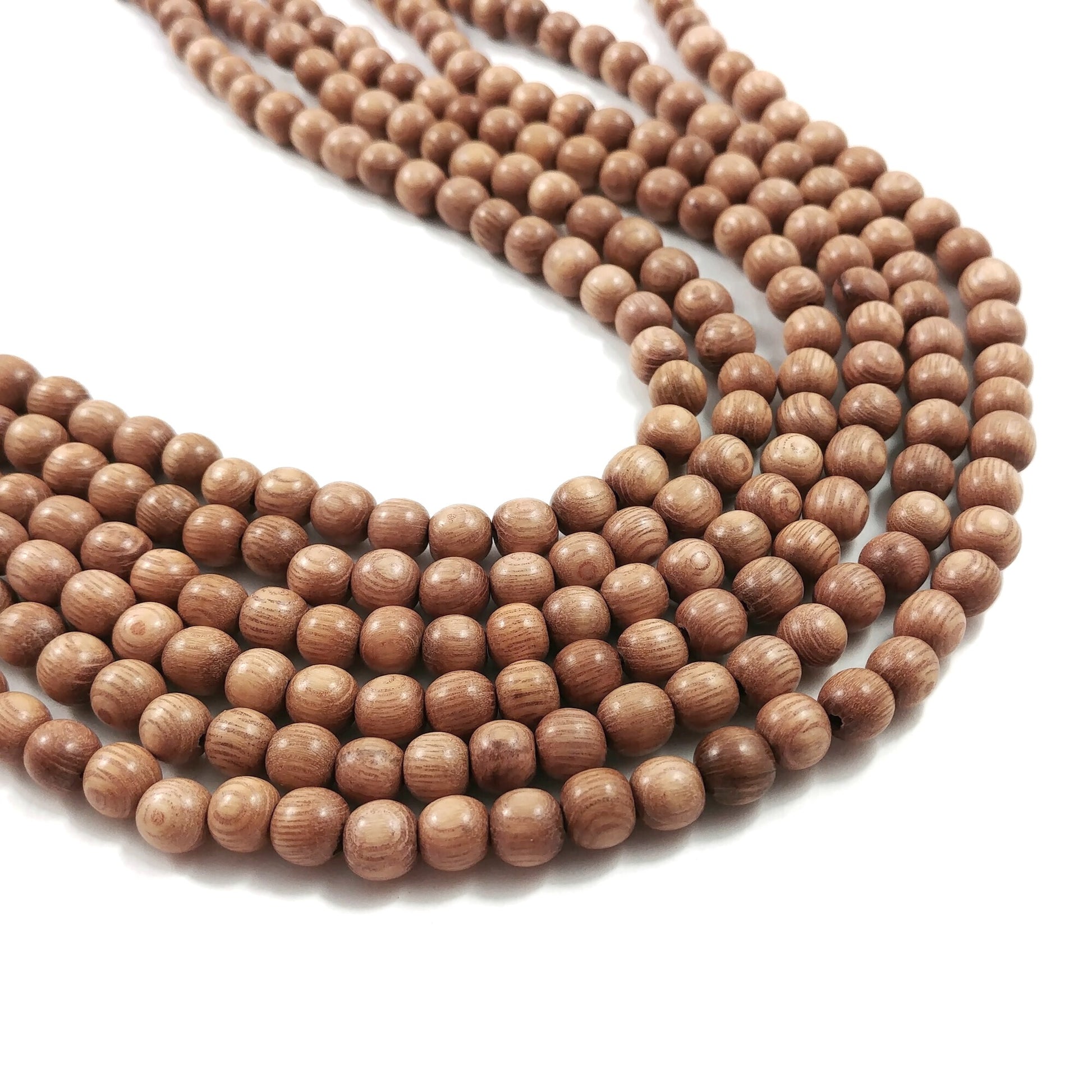 Rosewood beads 4, 5, 6, 8 or 10mm