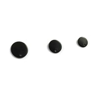 10 Stainless steel earring posts 8mm, 10mm, 12mm round