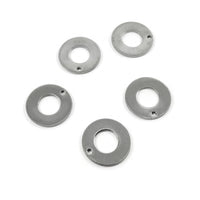 Pendentifs cercles en acier inoxydable
