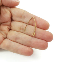 10 crochets pour boucle d'oreille en acier inoxydable hypoallergénique