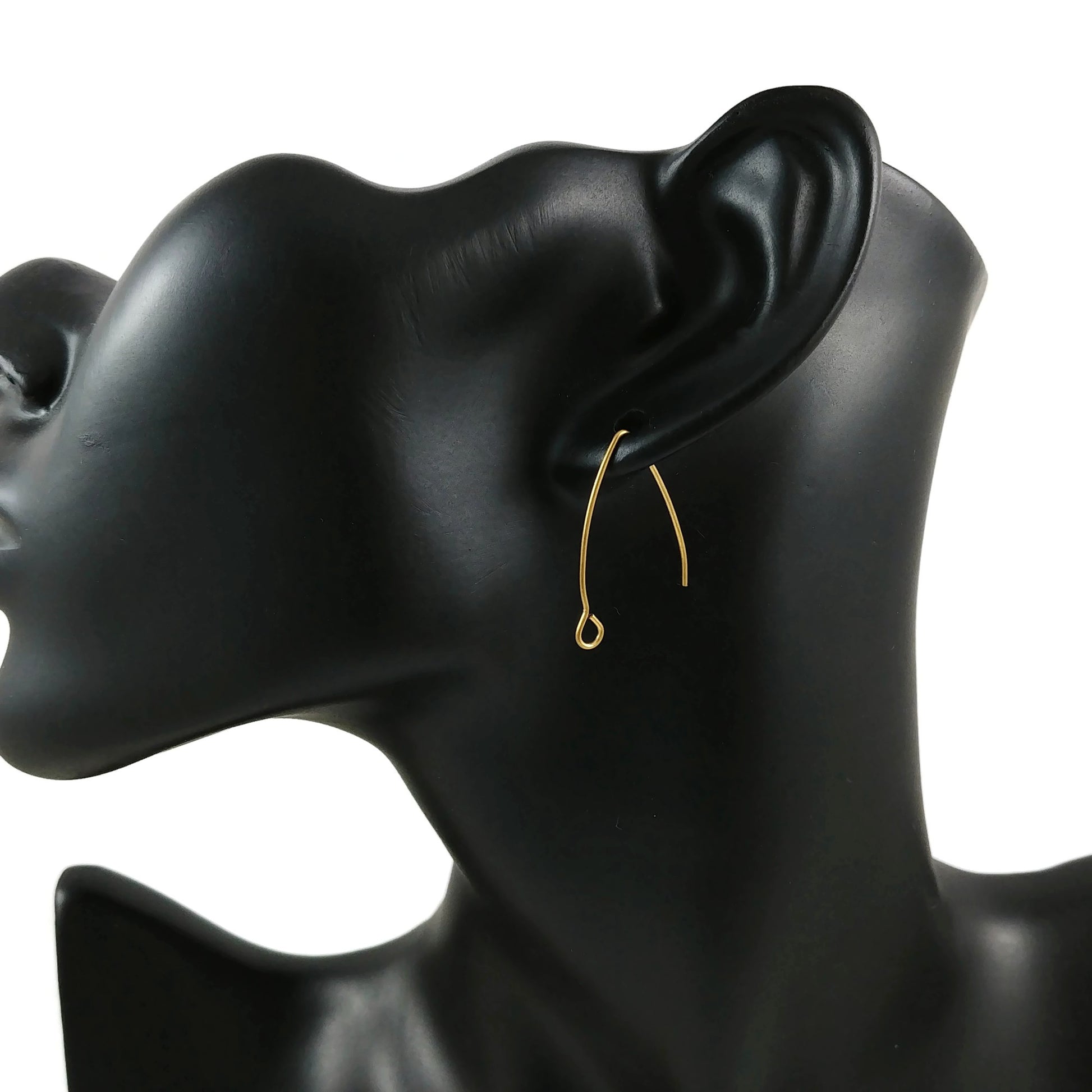 10 crochets pour boucle d'oreille en acier inoxydable hypoallergénique