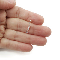 50 Crochets pour boucle d'oreille plaqué argent
