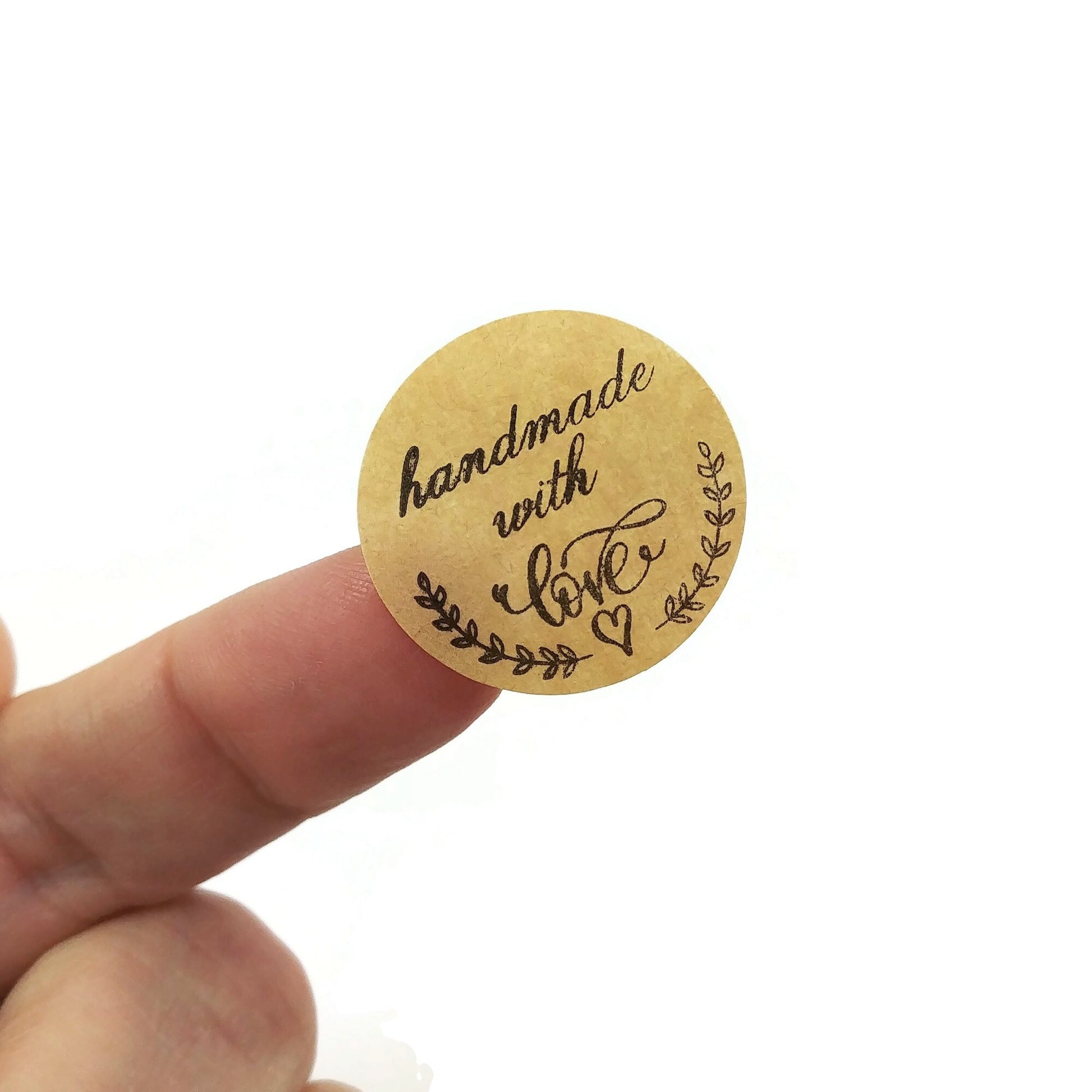 50 Handmade with love stickers