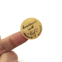 50 Handmade with love stickers