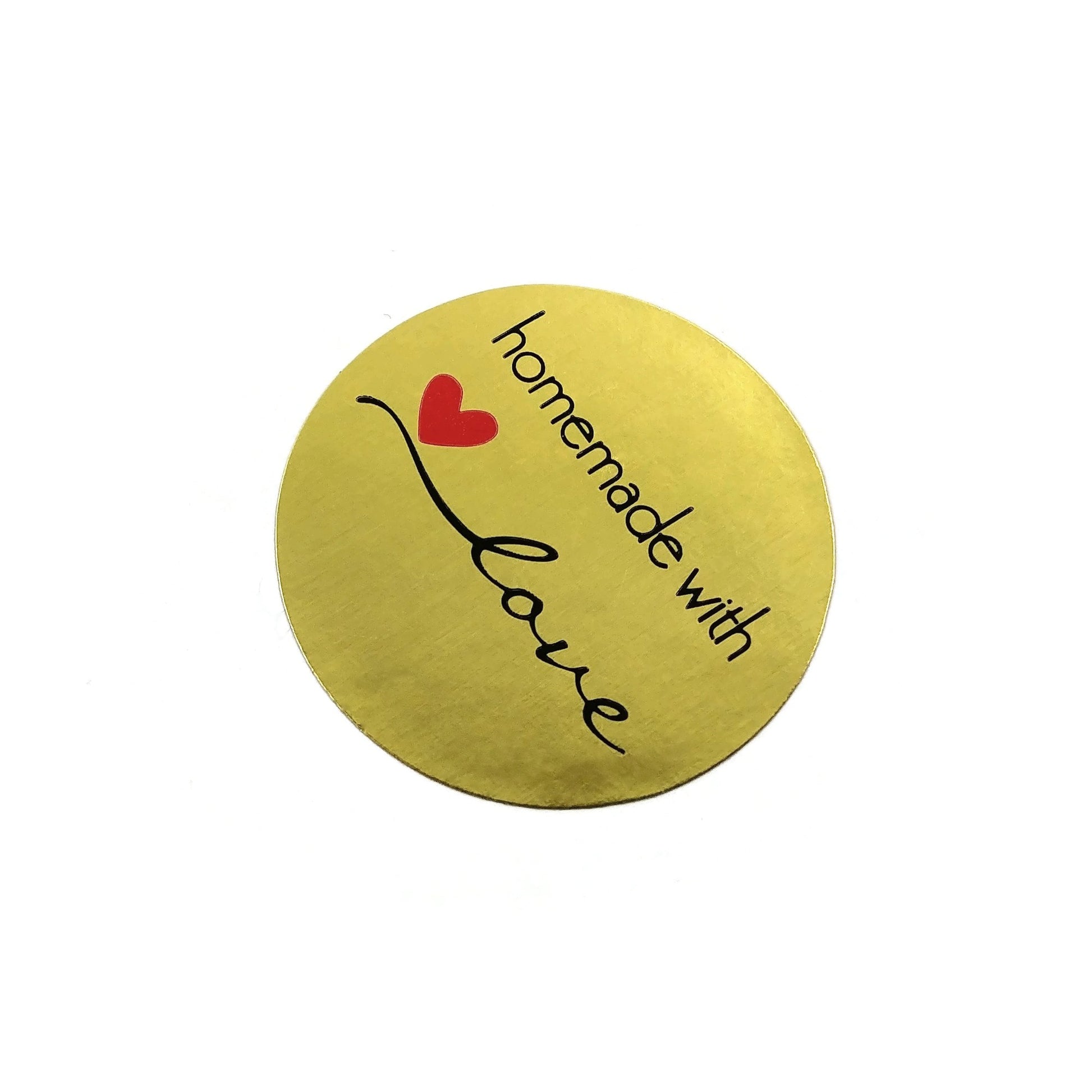 50 Handmade with love stickers