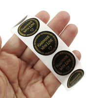 50 Handmade with love stickers