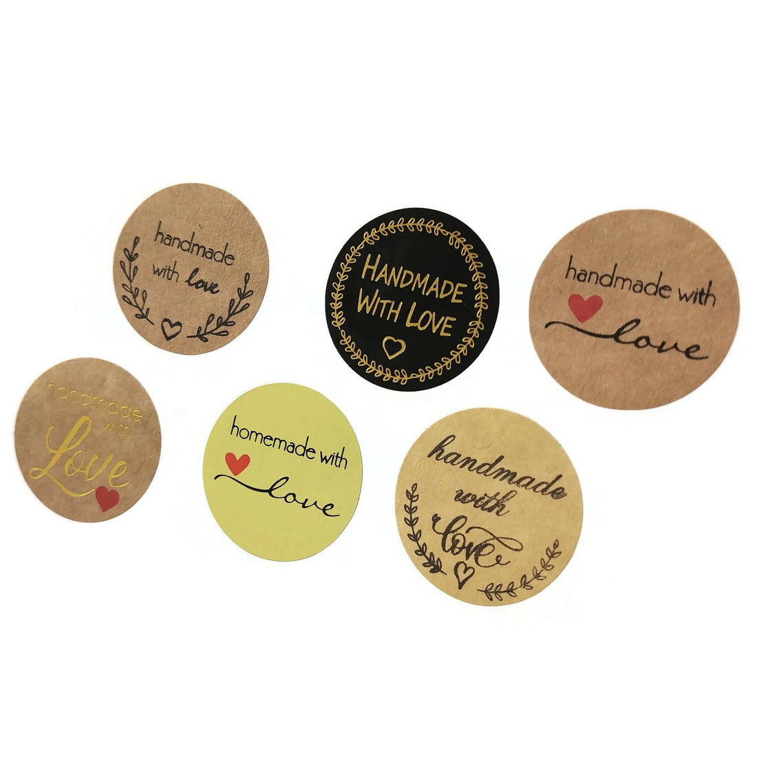 Autocollants Handmade with love