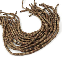 Perles tubes de bois de vigne de 8mm