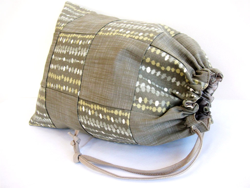Patron de couture sac patchwork, Tutoriel PDF téléchargeable, Patron facile de sac de rangement