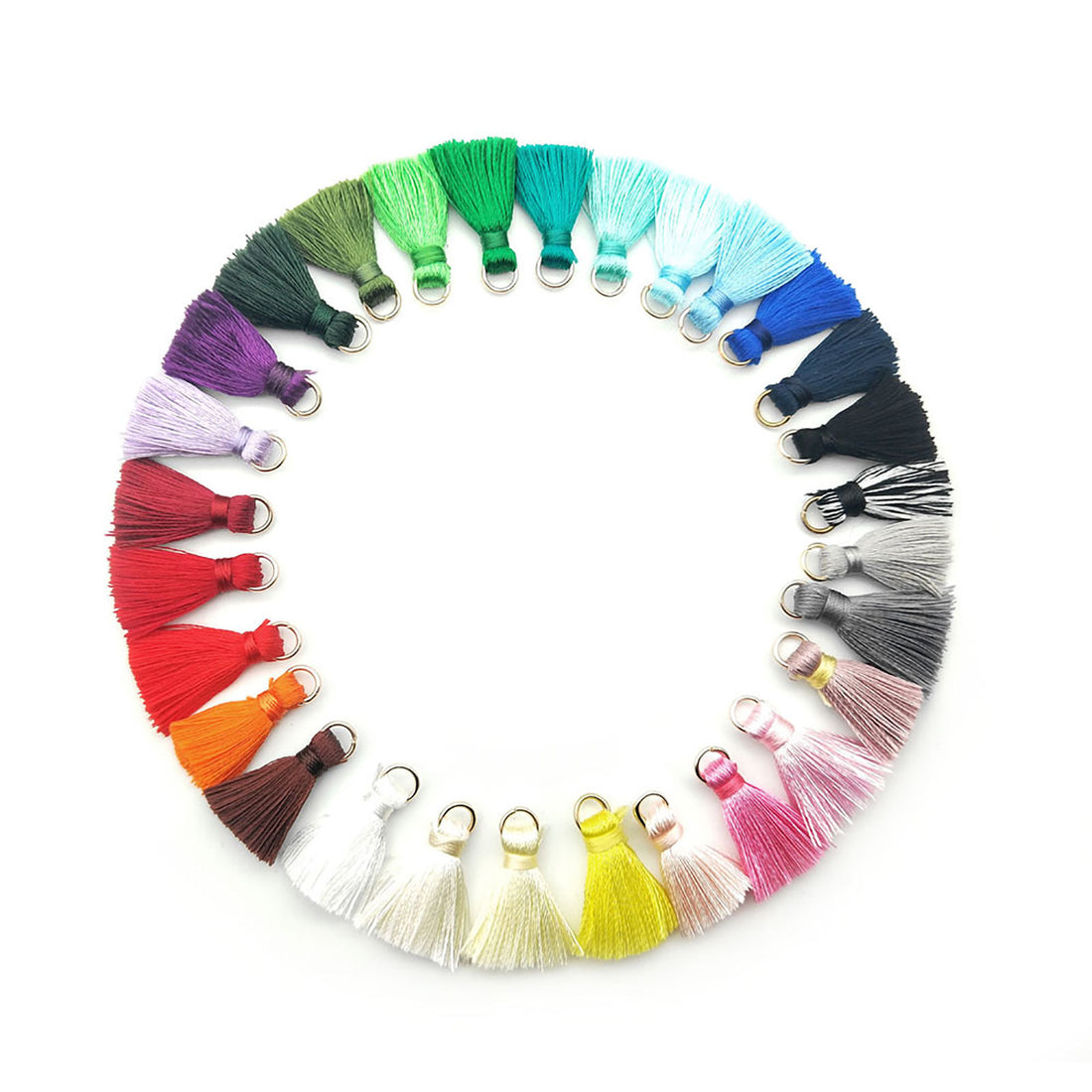 Add a tassel to your bracelet or necklace