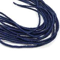 Petites perles de bois de coco de 3mm, Couleur au choix