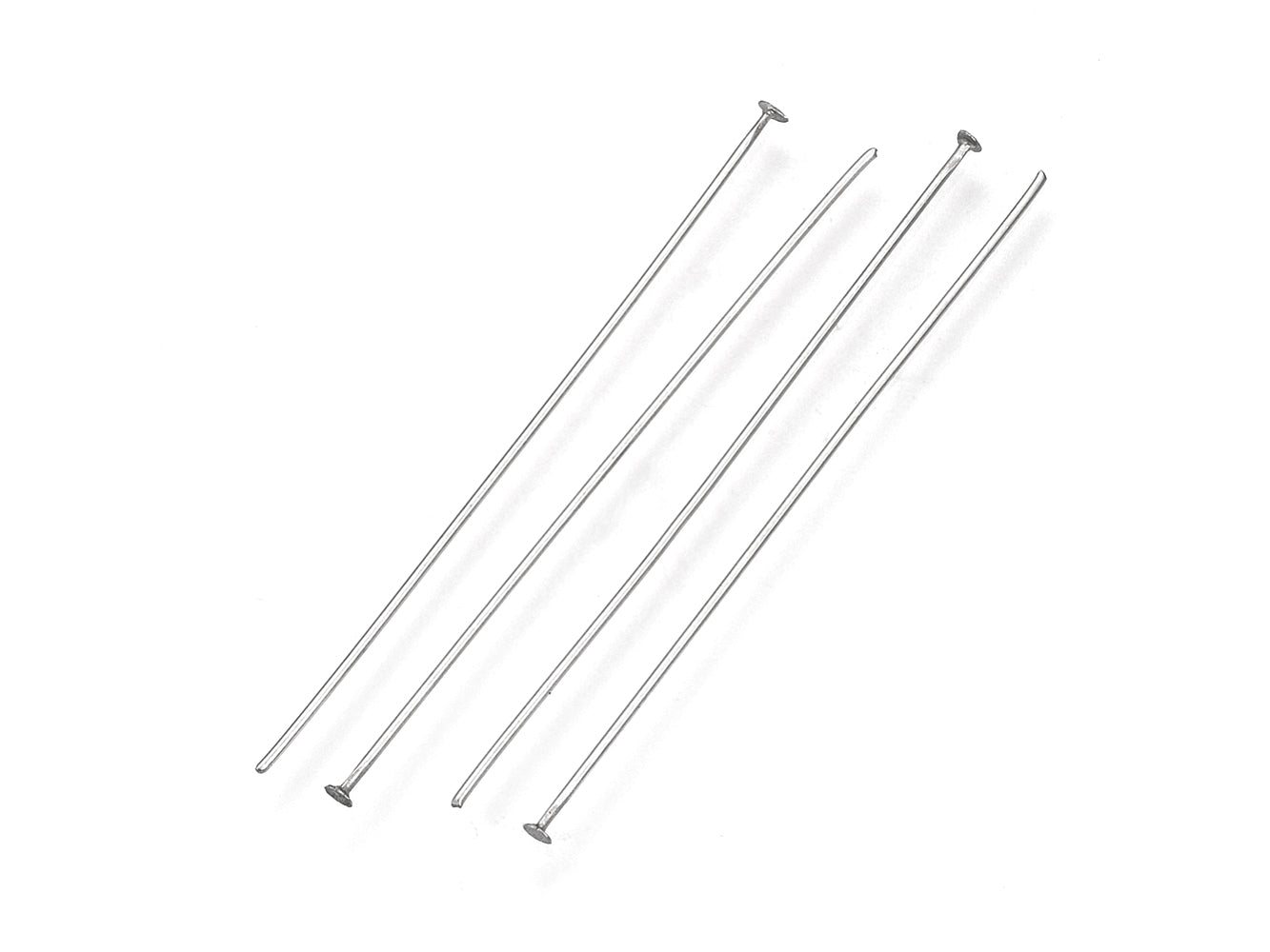 50 Tiges clous en acier inoxydable - 30, 40 ou 50mm - hypoallergénique