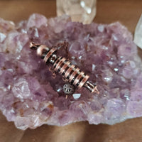 1 Metal dowsing pendulum, Silver, gold, rose gold or antique bronze