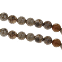 Pierres Tibétaine Naturelles Agate Rondes 6 ou 8mm