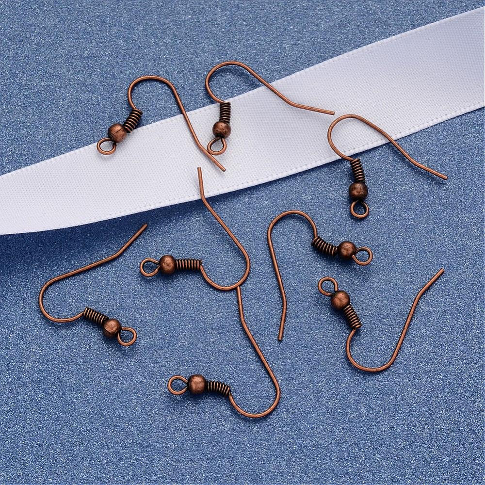 Crochets pour boucle d'oreille - Cuivré - Sans nickel, sans plomb et sans cadmium