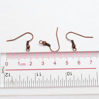 Crochets pour boucle d'oreille - Cuivré - Sans nickel, sans plomb et sans cadmium