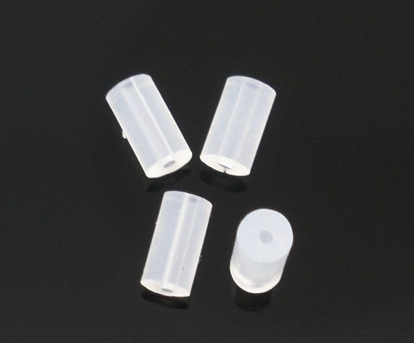 200 Rubber Tube Style Ear Nut, 4x2mm 