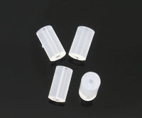 200 Rubber Tube Style Ear Nut, 4x2mm 