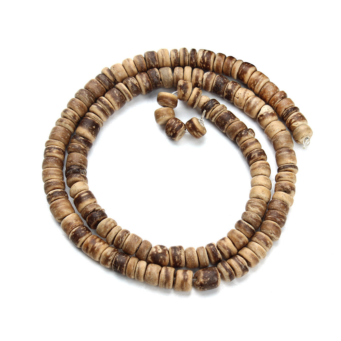Coconut Wood Beads 5mm - 1 strand 38cm (15") 